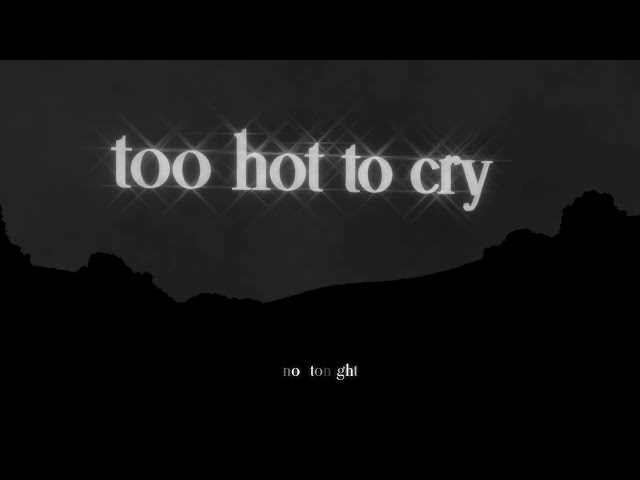 Nessa Barrett -  too hot to cry (official audio)