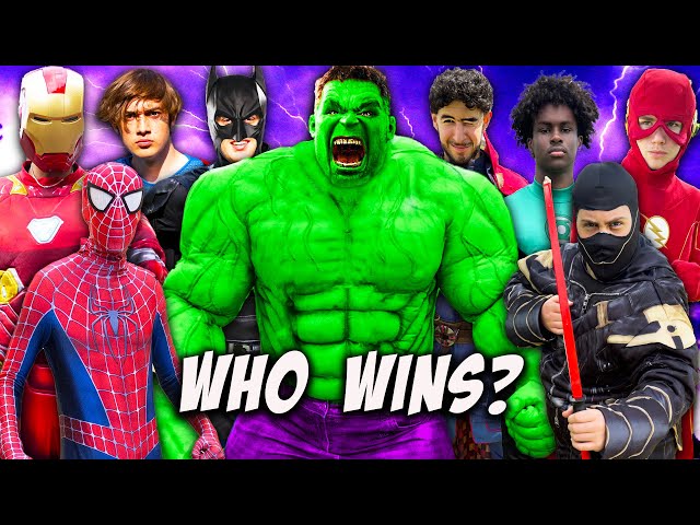 Superhero Battle Tournament!