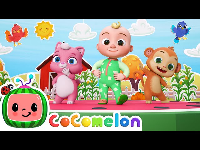 Dance Steps Song | CoComelon Animal Time | Animals for Kids