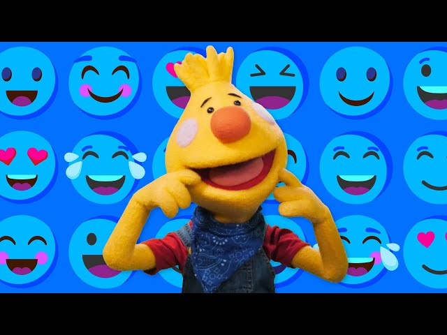 Can You Make A Happy Face? | Halloween Song for Kids