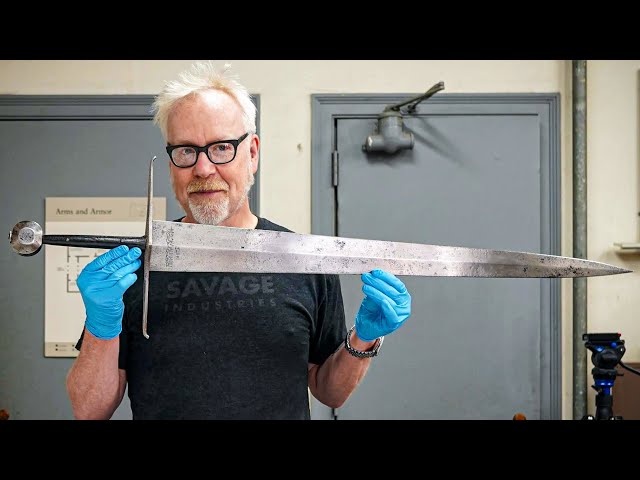 Adam Savage Meets Real Ancient Swords!