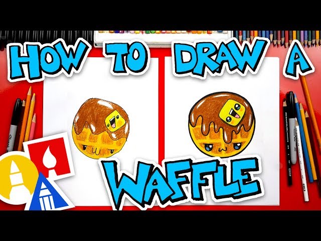 How To Draw A Funny Waffle + Challenge Time