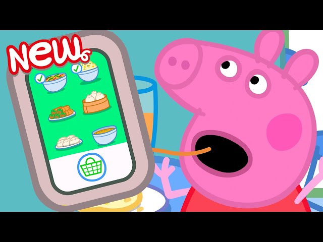 Peppa Pig Tales 🍔 Peppa Gets A TAKEAWAY 🍕 Peppa Pig Episodes