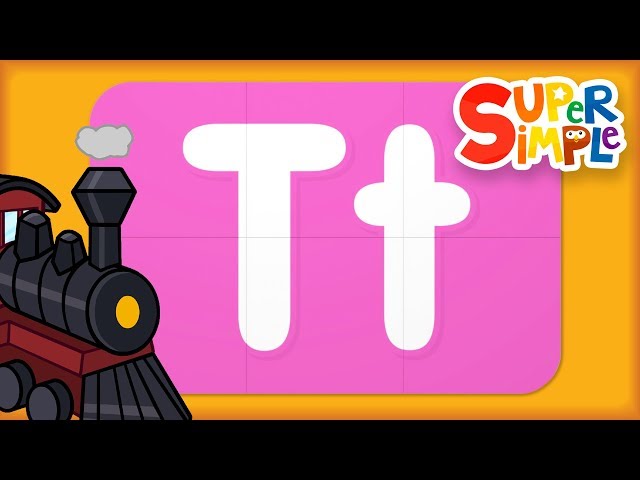 Learn Letter T | Turn & Learn ABCs | Alphabet Video