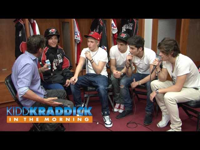 EXCLUSIVE One Direction Backstage Interview - Kidd Kraddick in the Morning