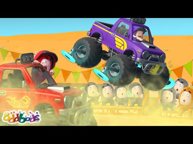 Monster Truck Trouble! | Oddbods | Full Episode | Funny Cartoons for Kids