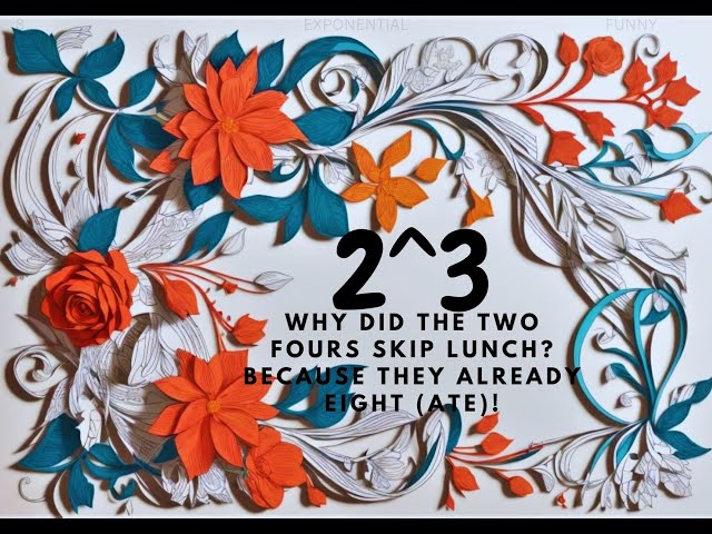 Two fours did a 69 | #mathjoke #maturejokes