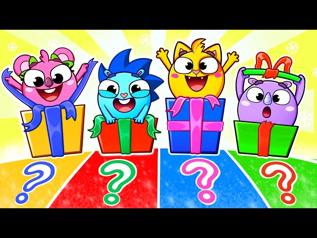 Christmas Mystery Gift Song | Funny Kids Songs 😻🐨🐰🦁 And Nursery Rhymes by Baby Zoo