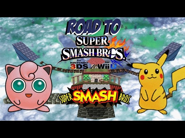 Road to Super Smash Bros. for Wii U and 3DS! [N64: Jigglypuff vs. Pikachu]