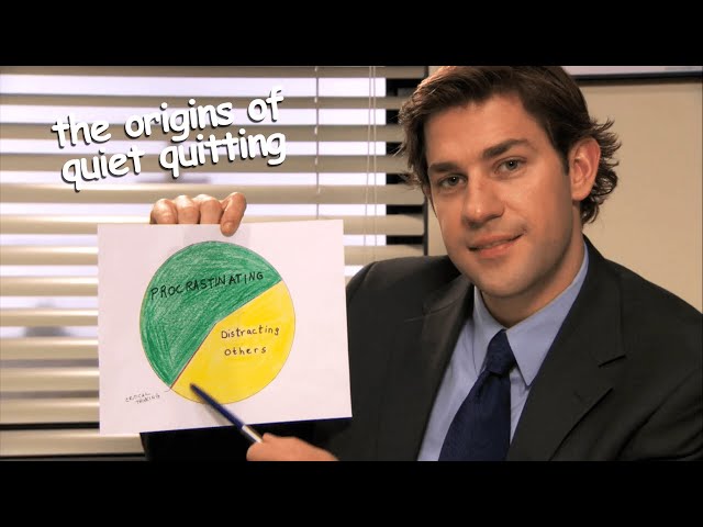 the invention of quiet quitting | The Office, Parks & Recreation and More | Comedy Bites