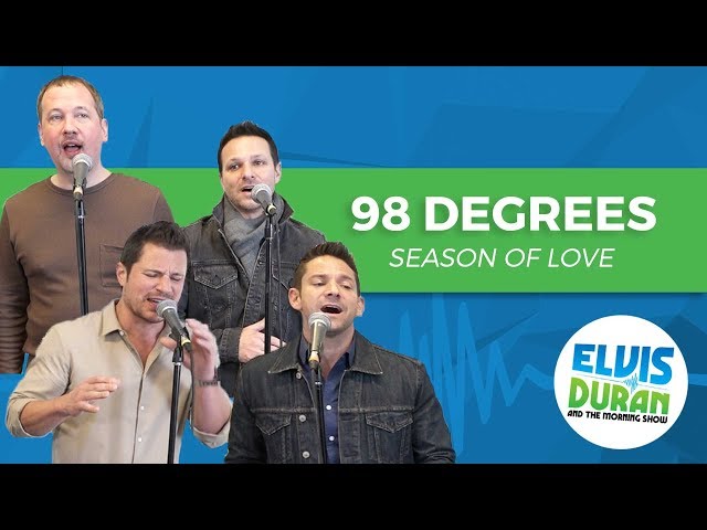 98 Degrees - "Season of Love" | Elvis Duran Live