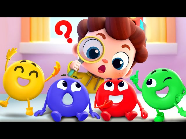 Where Are Donut Colors? | Colors Song | Nursery Rhymes & Kids Songs | BabyBus