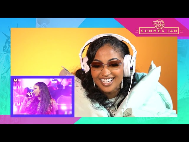 Shenseea REACTS To Her 2021 Summer Jam Performance!