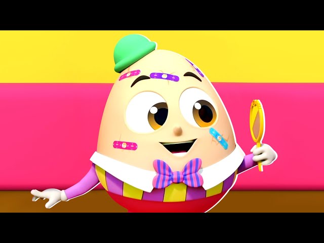 Humpty Dumpty Sat On A Wall, Nursery Rhymes and Songs for Kids