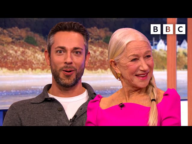 Helen Mirren is a HUGE Shazam! fan ⚡️| The One Show - BBC