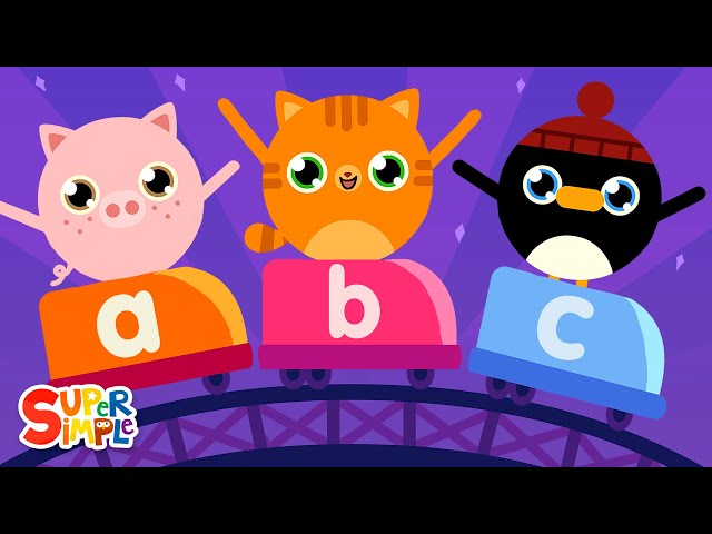 The Alphabet Swing (lowercase) | ABC Song for Kids | Super Simple ABCs