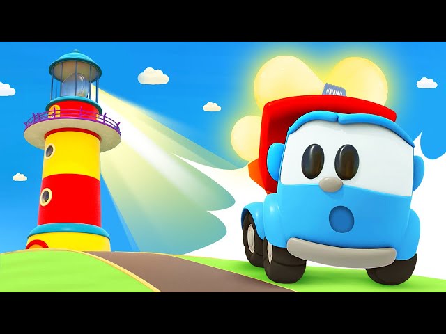 Learn colors with Leo the truck full episodes | Car cartoons for kids. Cars for kids & tow truck.
