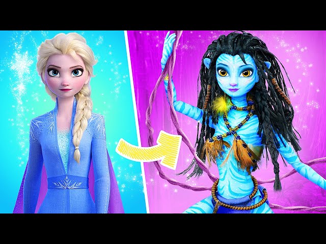 Elsa Became an Avatar / 31 Ideas for Dolls