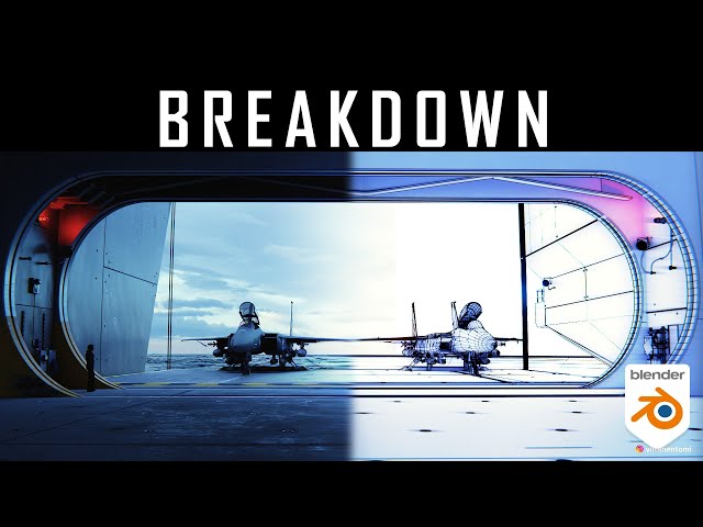 Blender 3D Breakdown - Top Gun Scene