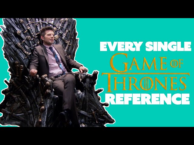 Literally just all the Game of Thrones References in Parks & Recreation | Comedy Bites