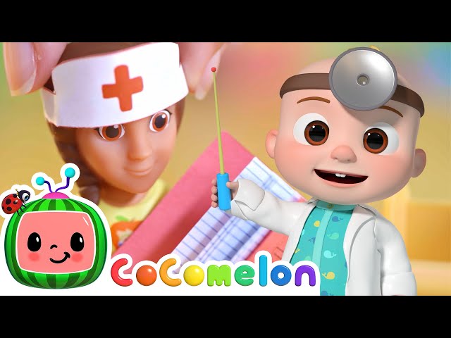 JJ The Doctor! Fun Toys and Sing Along! | CoComelon Toy Play | Nursery Rhymes & Kids Songs