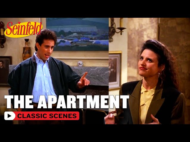 Elaine Wants To Move Into Jerry's Building | The Apartment | Seinfeld