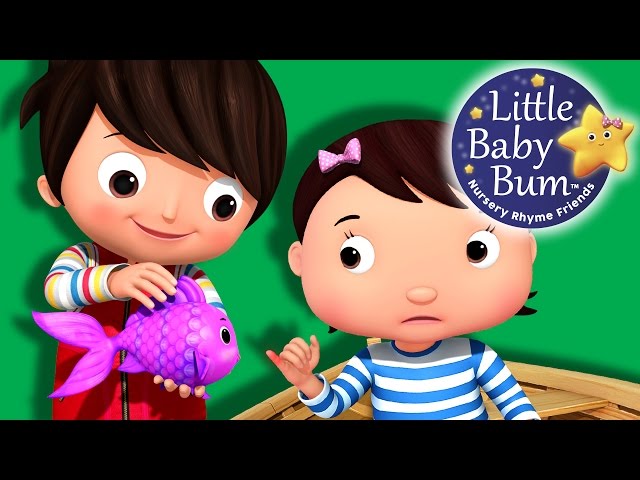 12345 Once I Caught a Fish Alive | Nursery Rhymes for Babies by LittleBabyBum - ABCs and 123s