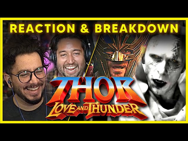 Thor Love & Thunder Trailer Reaction & Breakdown