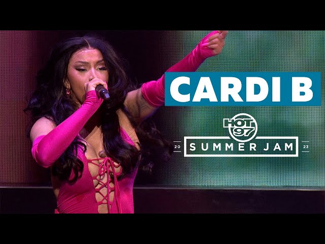 Cardi B FULL HOT 97 Summer Jam Live Performance ft. Glorilla, Latto & 21 Savage - SUPERCUT