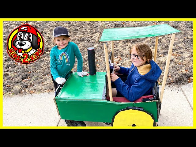 Tractors For KIDS 🚜 Caleb's Tough Little Hayride Tractor (FALL SPECIAL)