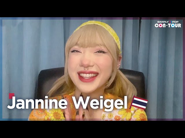 [Simply K-Pop CON-TOUR] Jannine Weigel, Thailand's new generation multi-entertainer