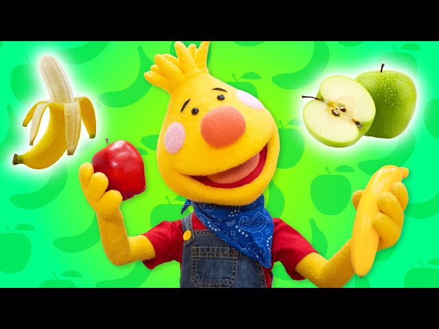 Apples & Bananas | Healthy Food Songs for Kids | Sing Along With Tobee