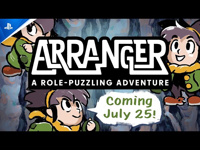 Arranger: A Role-Puzzling Adventure - Release Date Trailer | PS5 Games