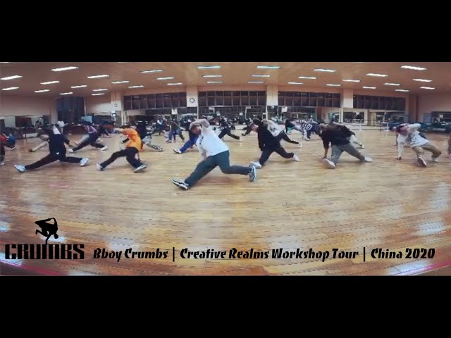 Bboy Crumbs | "Creative Realms" Workshop Tour | China 2020
