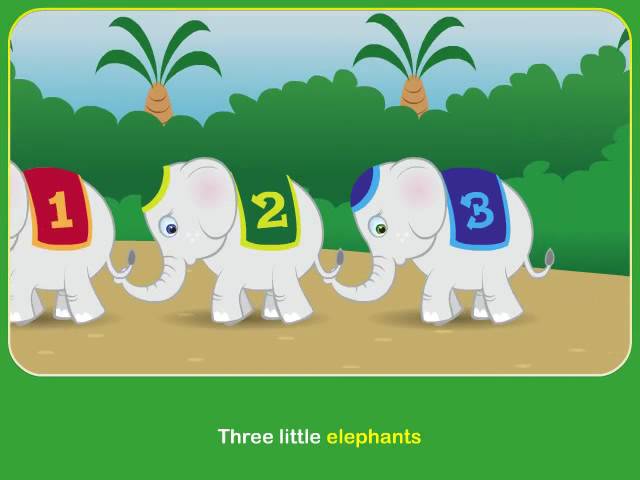 Five Little Elephants Song