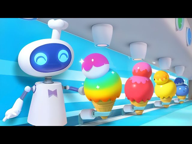 Ice Cream Drive | Car Cartoon | Colors Song | Sing Along Songs | Kids Song | Kids Cartoon | BabyBus