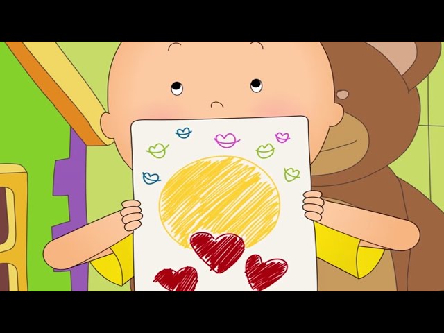 Funny Animated cartoons Kid | Caillou's VALENTINE COMPILATION | WATCH ONLINE | Videos For Kids