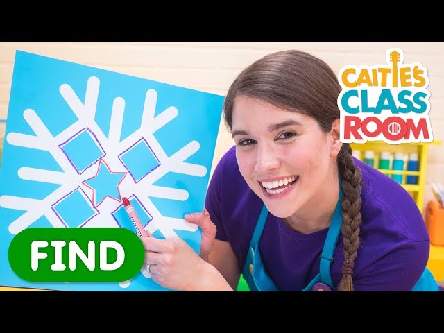 Learn Shapes With Snowflakes