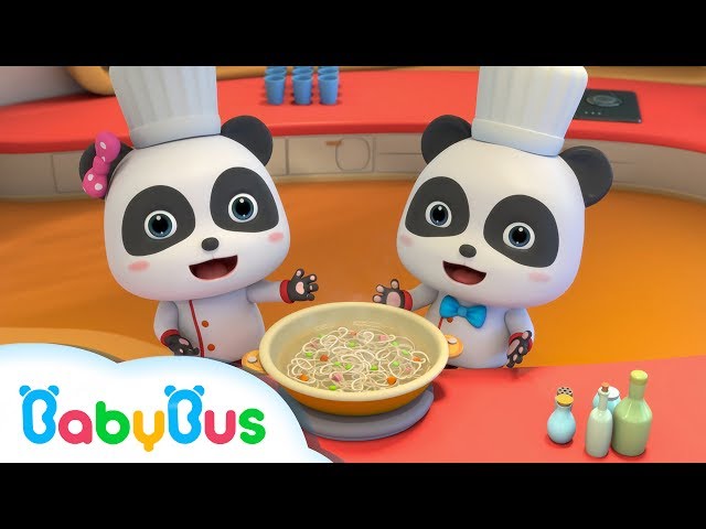❤ Noodles Chef | Nursery Rhymes | Kids Songs | Kids Cartoon | Pretend Play | BabyBus