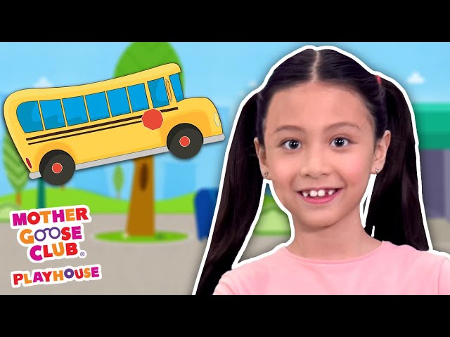 The Wheels on the Bus 🚌 | Mother Goose Club Playhouse Songs & Rhymes