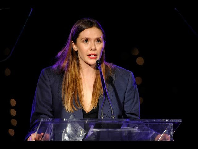 EMA Honors - Elizabeth Olsen Accepts EMA Futures Award