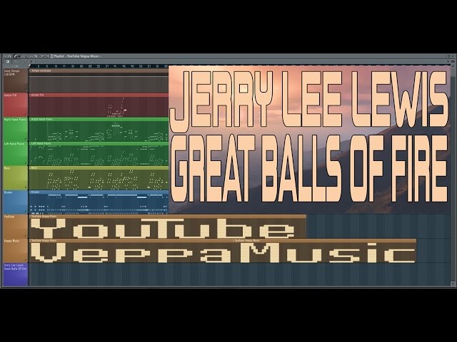 Jerry Lee Lewis - Great Balls Of Fire (Instrumental Cover)