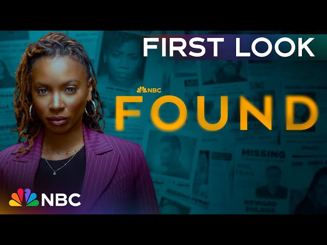 Found | First Look Starring Shanola Hampton and Mark-Paul Gosselaar | NBC