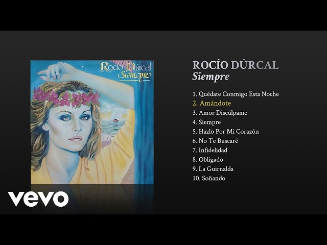 Rocío Dúrcal - Amándote (Cover Audio)