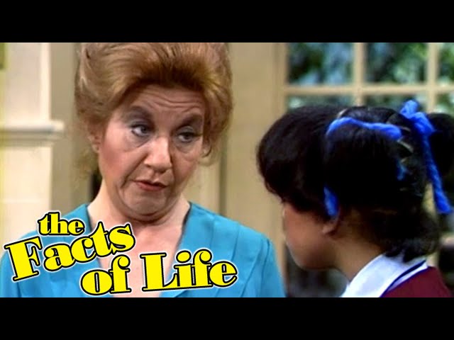 The Facts of Life | Mrs. Garrett Is Furious With Tootie | The Norman Lear Effect