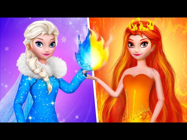 Elsa and Anna Hacks and Crafts / 10 Frozen DIYs