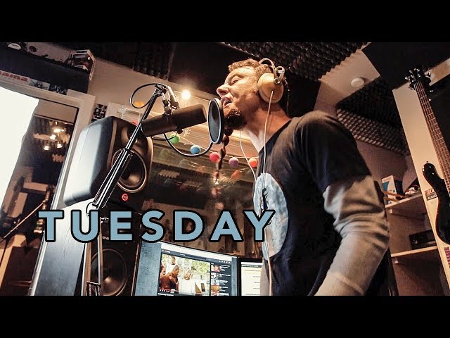 TUESDAY (How I record a metal cover part 2)