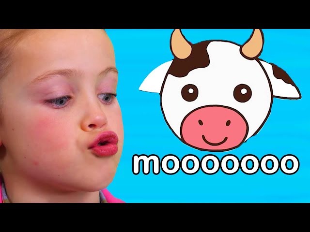Teaches Animal Sounds | Moo Cow, Old MacDonald, and More!