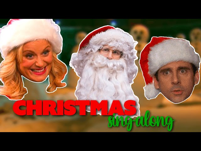 We Wish You a Merry Christmas SING-ALONG from The Office, Parks & Recreation and More | Comedy Bites
