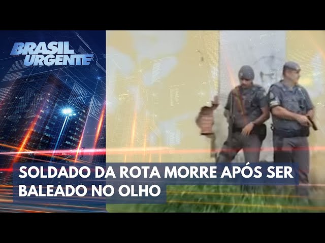 Datena critica letalidade marginal após morte de soldado da Rota | Brasil Urgente